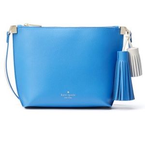 Kate Spade Foster Court Pepper Alice Blue Leather
